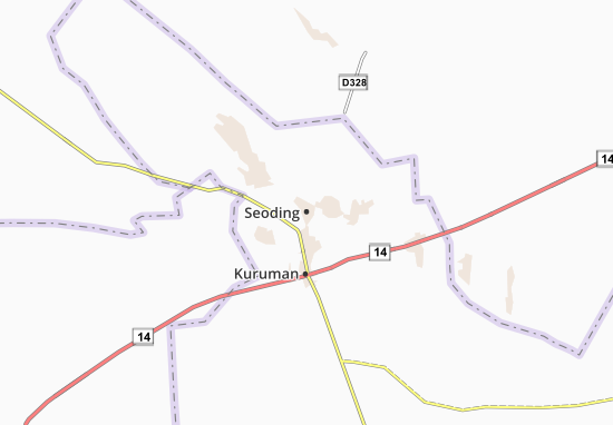 Mapa Seoding