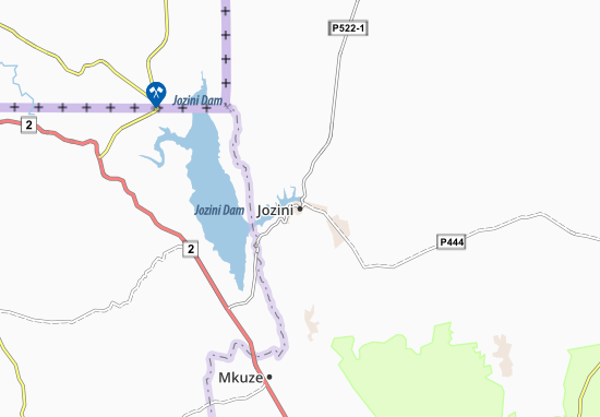 Jozini Map