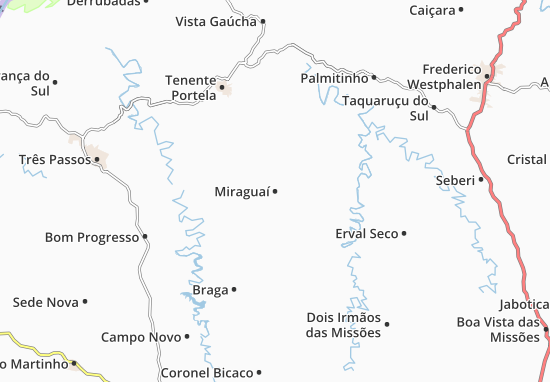 Carte-Plan Miraguaí