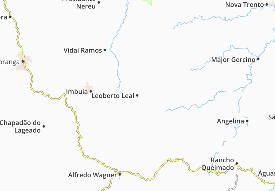 Mapa Leoberto Leal