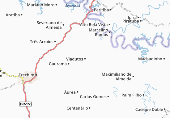 Kaart Plattegrond Viadutos