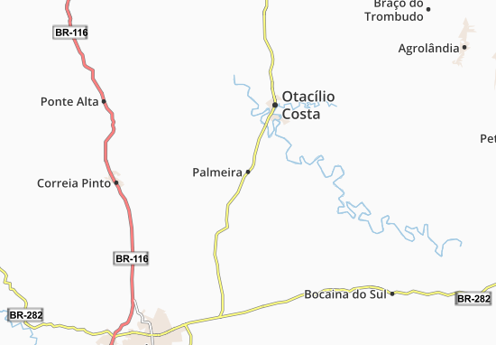 Karte Stadtplan Palmeira