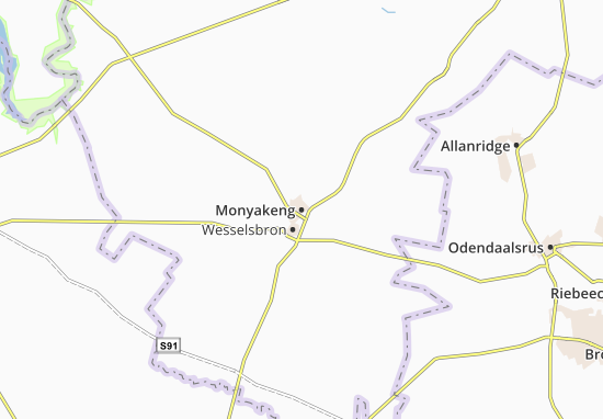 Mapa Monyakeng