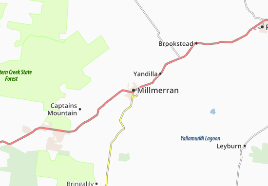 Millmerran Map