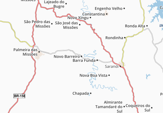 Mapa Novo Barreiro