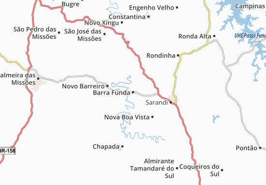 Mapa Barra Funda