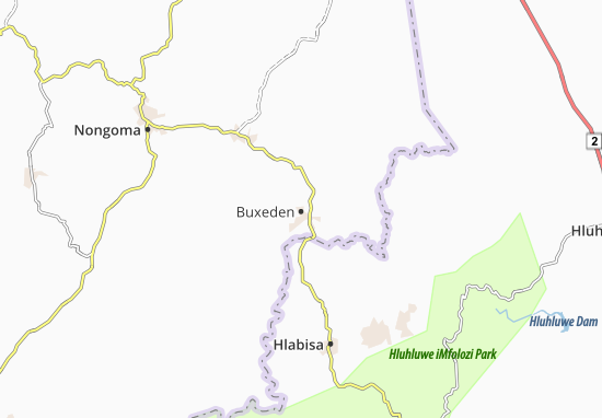 Mapa Buxeden