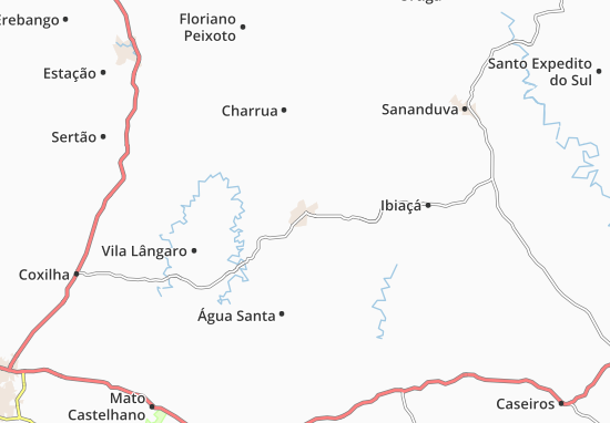 Karte Stadtplan Tapejara