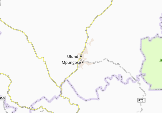 Mapa Ulundi