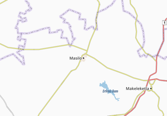 Mapa Masilo