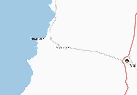 Mapa Freirina