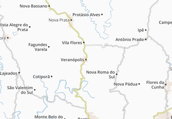 Veranópolis Map