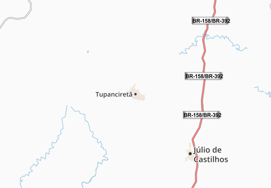 Tupanciretã Map
