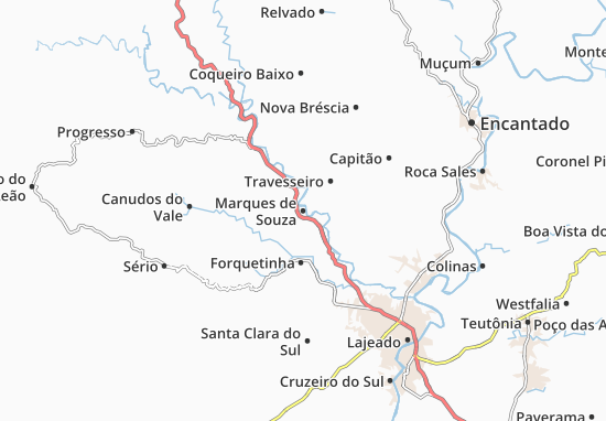 Mapa Marques de Souza