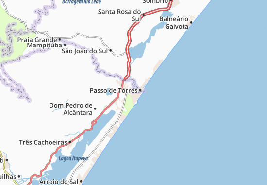 Karte Stadtplan Torres
