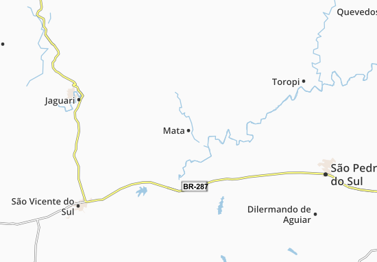 Karte Stadtplan Mata
