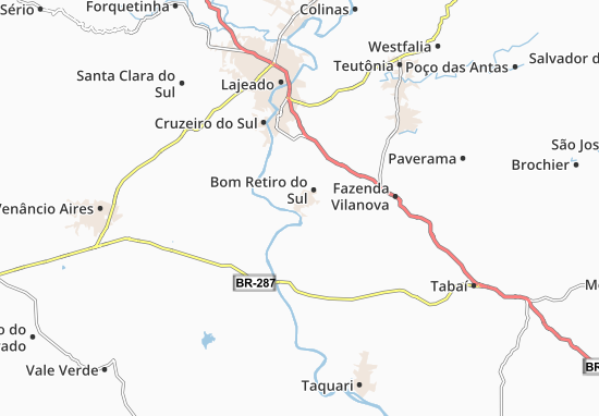 Mapa Centro Cidade Baixa