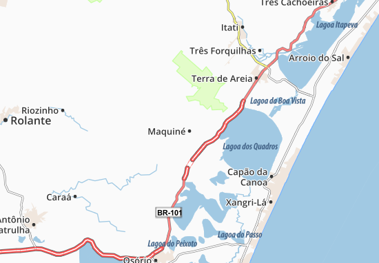 Kaart Plattegrond Maquiné