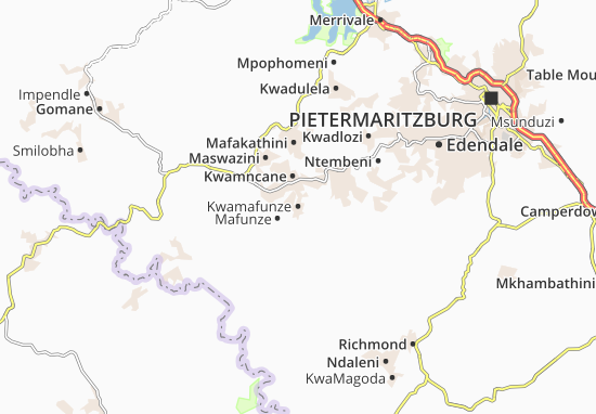 Mapa Kwamafunze