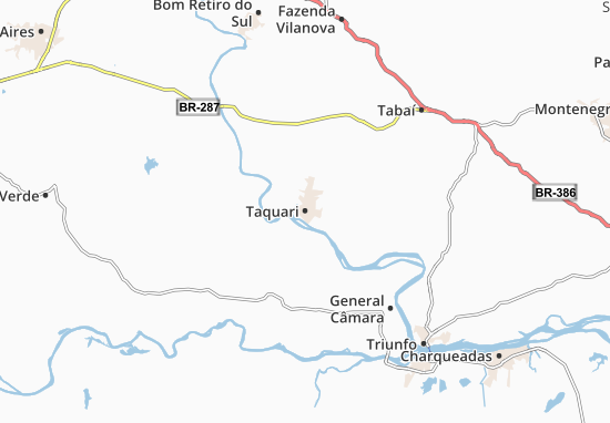 Kaart Plattegrond Taquari