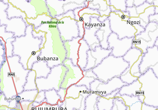 Mapa Bukiranzuki