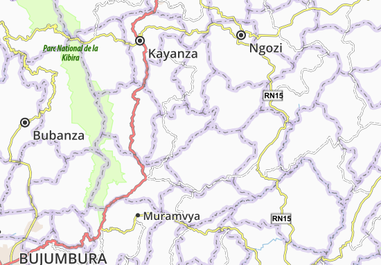 Karte Stadtplan Butaganzwa
