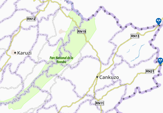 Mapa Kabari