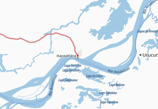 Itacoatiara Map