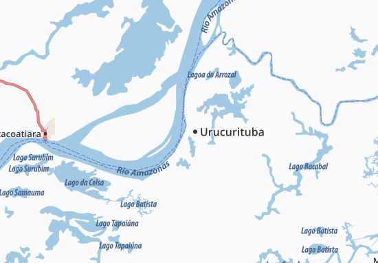 Karte Stadtplan Urucurituba