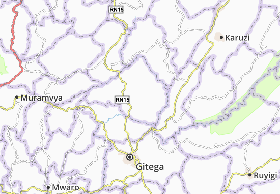 Mapa Kanyami