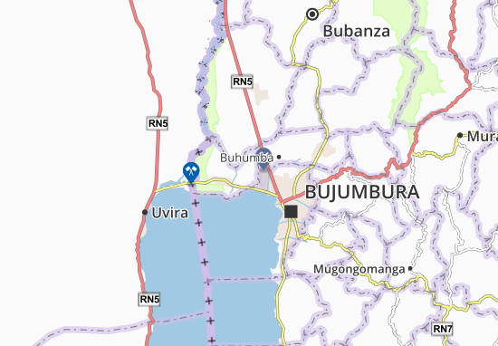 Kaart Plattegrond Kinyinya