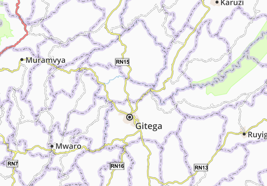 Mapa Nyabibuye