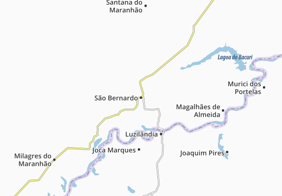 Mapa São Bernardo