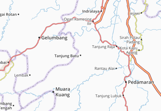Karte Stadtplan Tanjung Batu