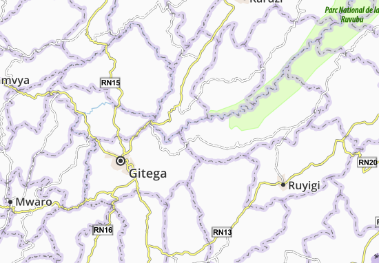 Mapa Benga
