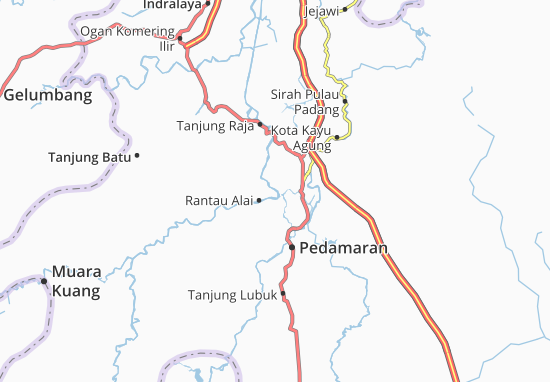 Mapa Rantau Alai
