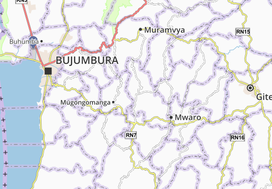 Mapa Burasira