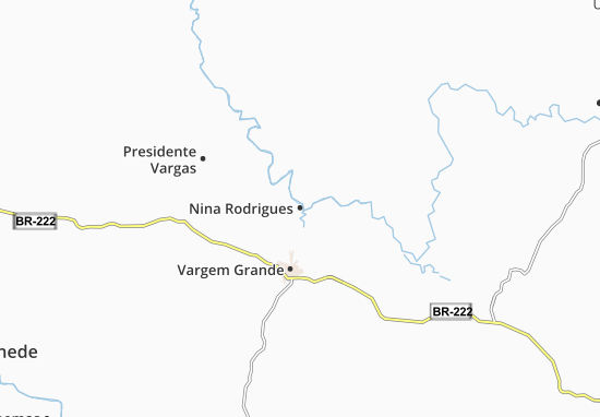 Mapa Nina Rodrigues