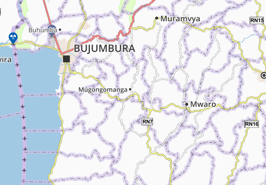Mapa Mujejuru