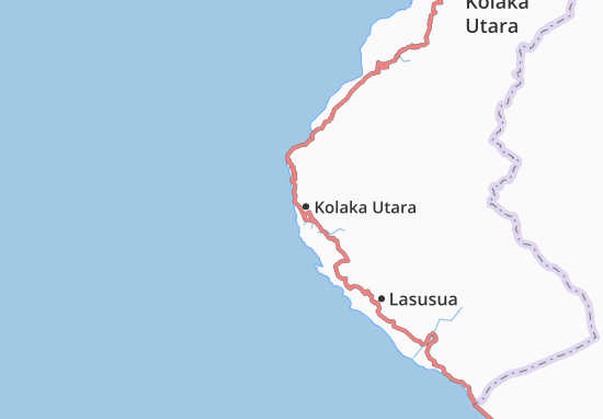Mapa Lasusua