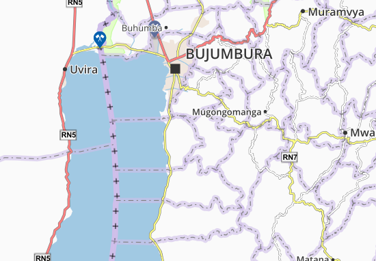 Mapa Rutambiro