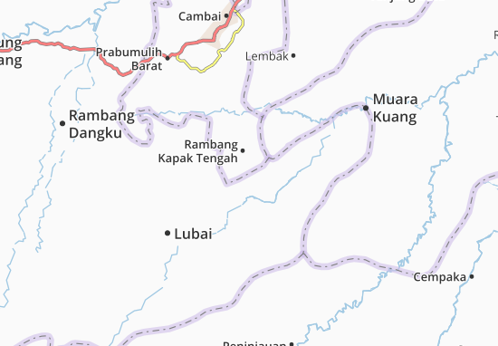 Kaart Plattegrond Rambang Kapak Tengah