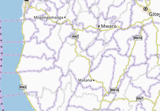 Mapa Kavumu