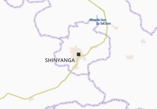 Karte Stadtplan Shinyanga