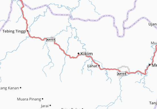 Mapa Kikim