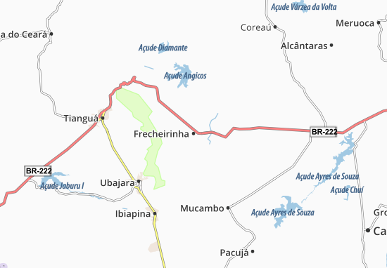 Frecheirinha Map