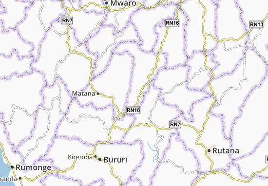 Mapa Mugano