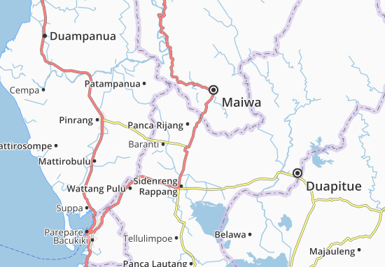 Panca Rijang Map