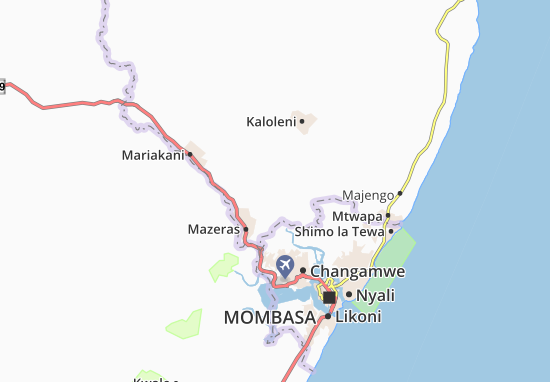 Mapa Moya
