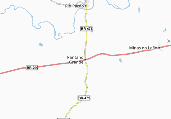 Mapa Pantano Grande